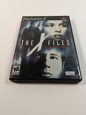 X-Files The Game box art for Playstation